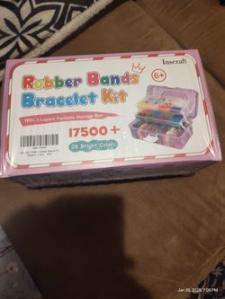 Rubber Bands Bracelet Kit 1700+Pieces