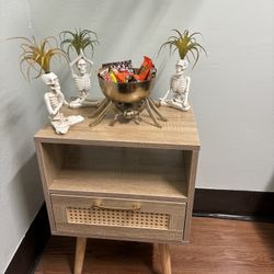 Rattan / Boho Side Table 