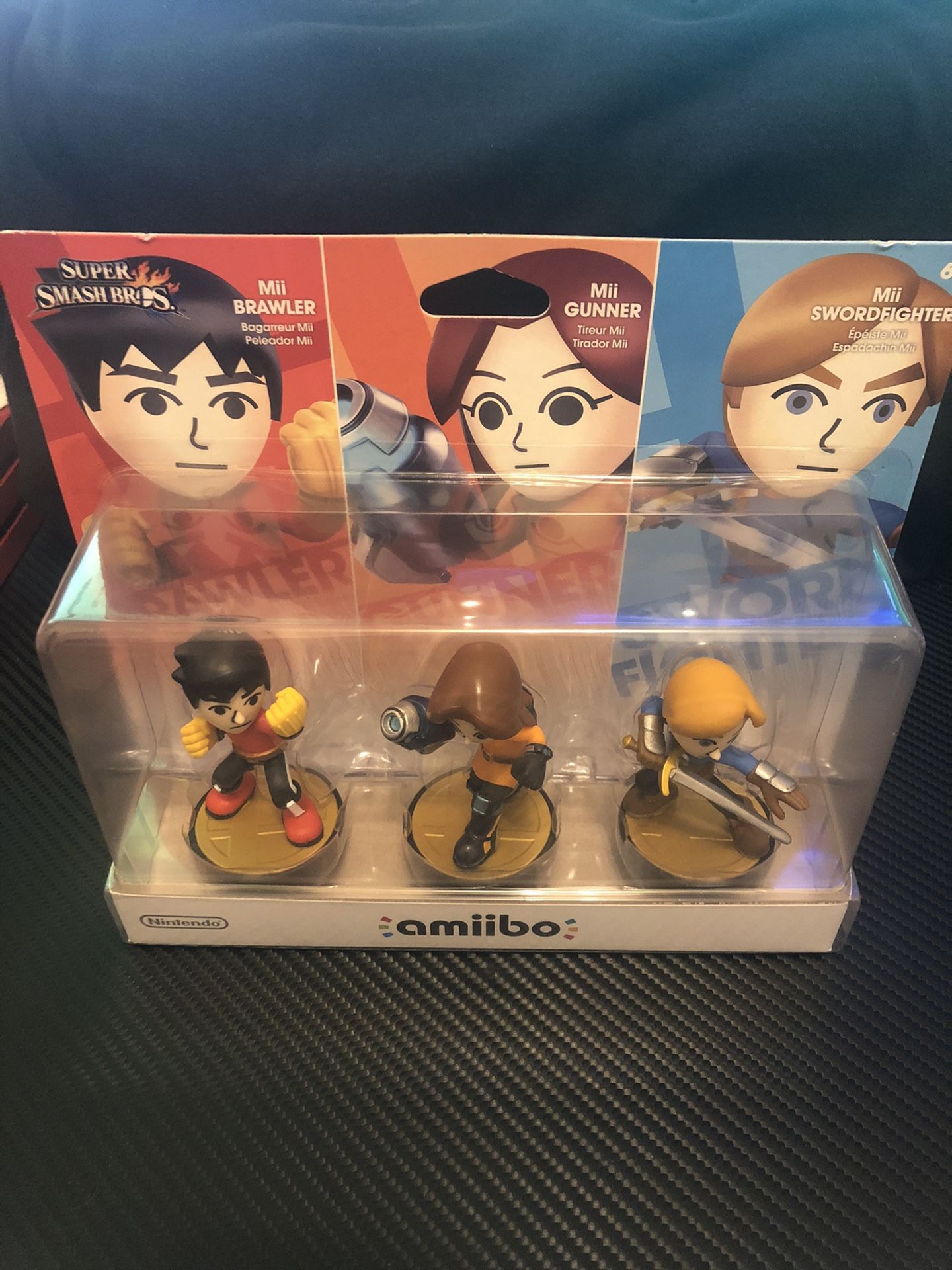 Super Smash Bros. Mii Fighters Amiibo 3 Pack