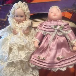 2 Vintage Doll  60,s 