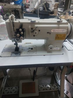 Econosew Double Needle Walking Foot Industrial Sewing Machine