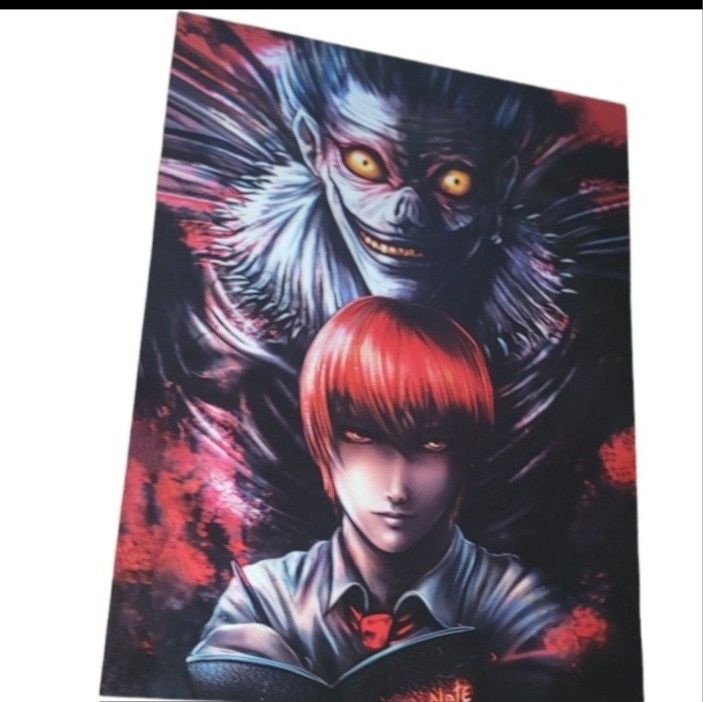 Death Note Image Changing 3D Holographic Lenticular Anime Poster