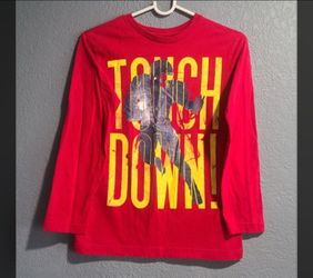 Boys red long sleave shirts 10/12yr