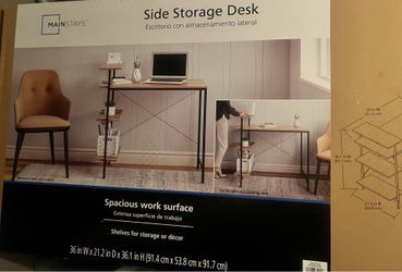 Side Storage Desk