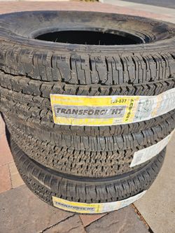 3 NEW Firestone Transforce 235/75 R15, Tires, truck tires
