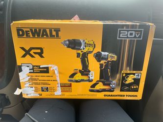 Brand New DeWalt 20V MAX* XR Brushless 2-Tool Combo Kit (Hammer Drill & Impact Driver)