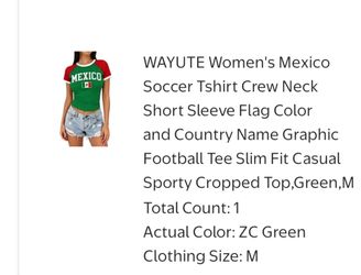 Women mexico shirt