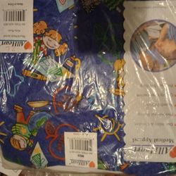 "NEW"THEMED SCRUB JACKET