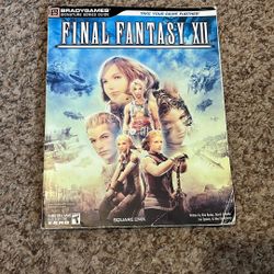 Playstation 2 / PS2 - Final Fantasy 12 Strategy Guide
