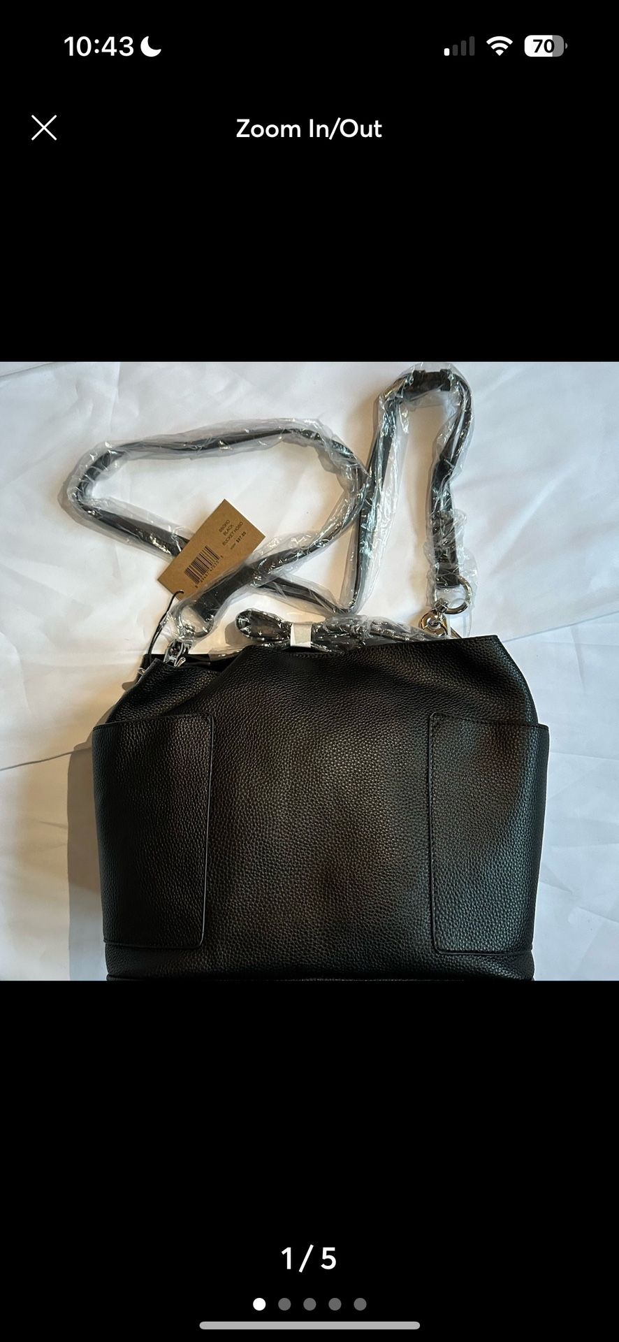 Steve Madden Women's Bsammy Bucket Bag black New