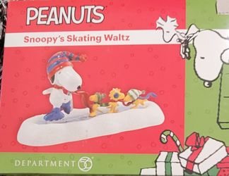 Dept. 56 Snoopy Skating Watz Figurine