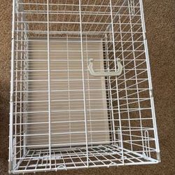 White Wire Cage 