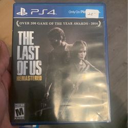 The Last Of Us Remaster For Ps4