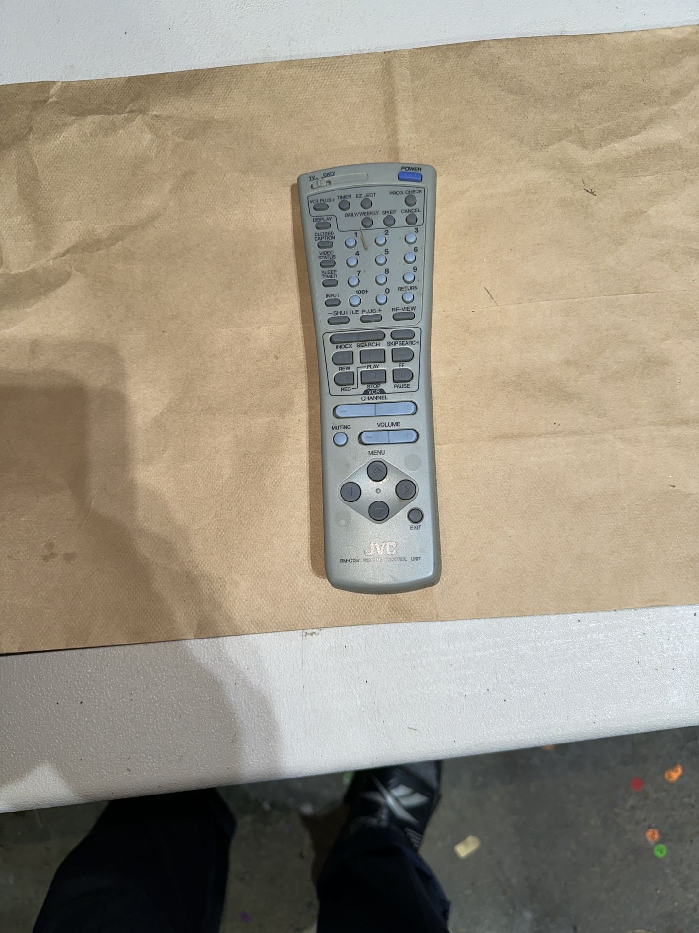 JVC RM-C139 TV/VCR Remote Control