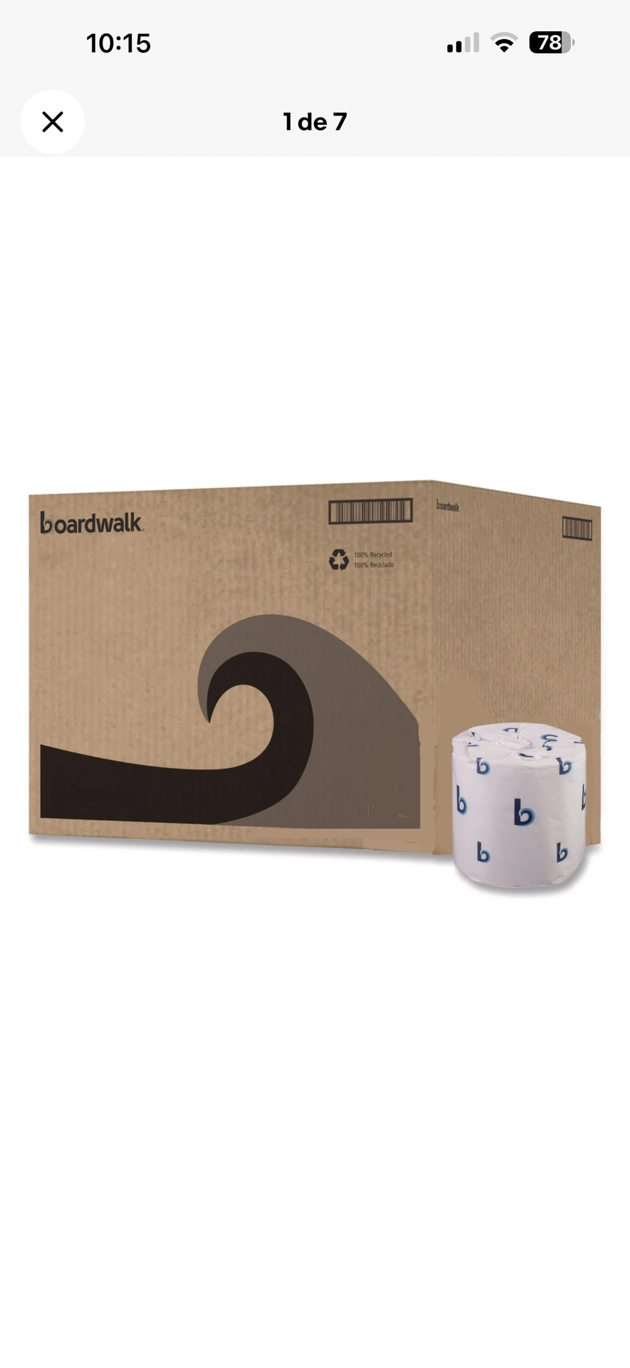 Boardwalk paper toilet 96 rolls