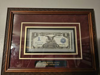 $1 Silver Certificate Black Eagle