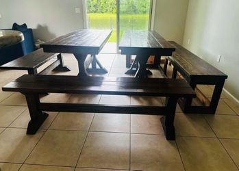 Table and bench’s