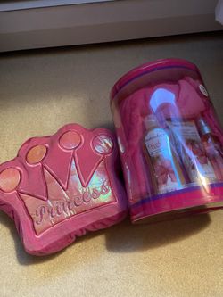 Plush princess gift set with pillow
