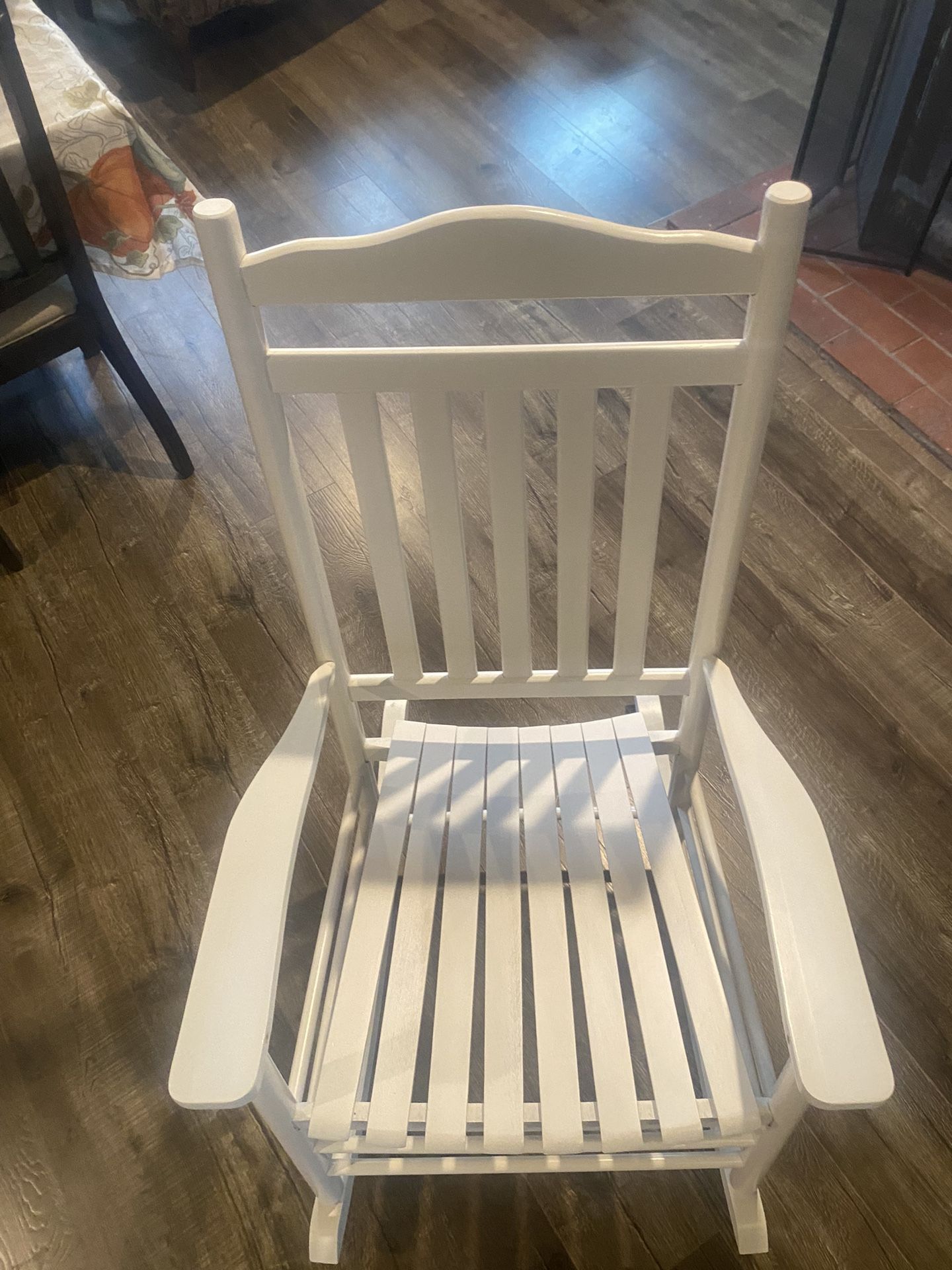 Rocking chair seat, rear cushion set