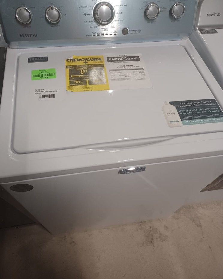 MAYTAG MVWC465HW 3.8cu ft Washer for Sale in San Antonio, TX OfferUp