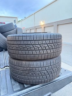 255/45/19 Continental Controlcontact sport SRS+ like new tread (2)