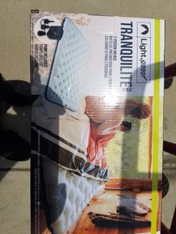 cama para acampar