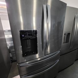 Kitchenaid 4 Door Stainless Steel Refrigerator 