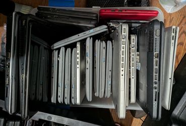 HUGE LOT OF Various Kinds Of Laptops