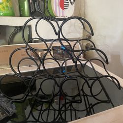 Wine rack seven dollars Holds 10 Asking $7 Pick up only Moreno Valley