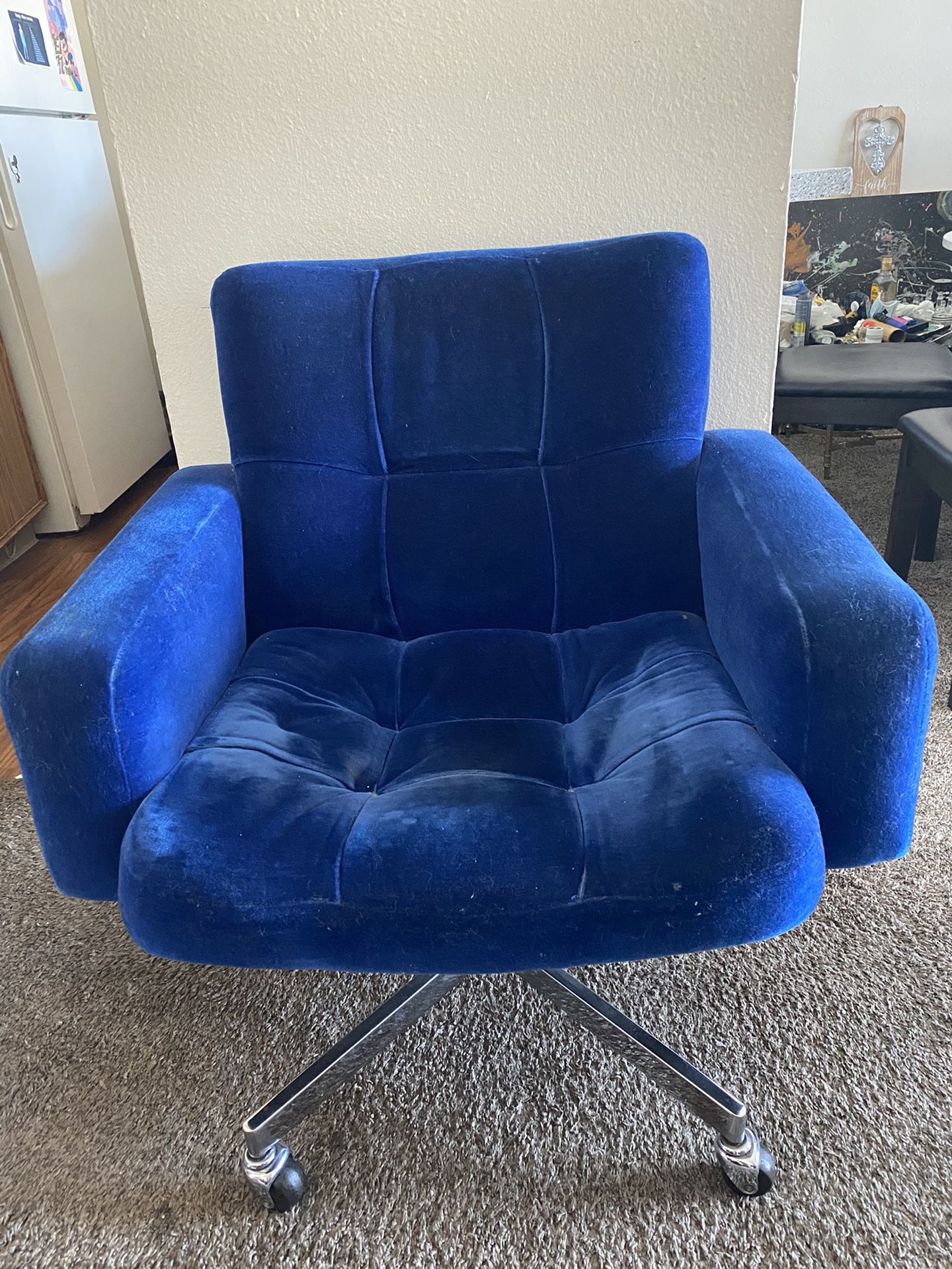 Navy Blue Office Chair