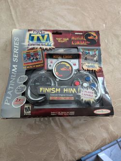 Mortal Kombat plug and play TV game