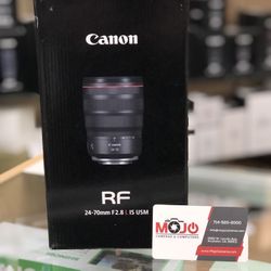 Canon Rf 24-70 F/2.8 L