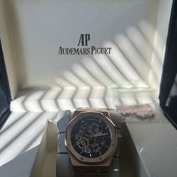 Rose Gold Watch 