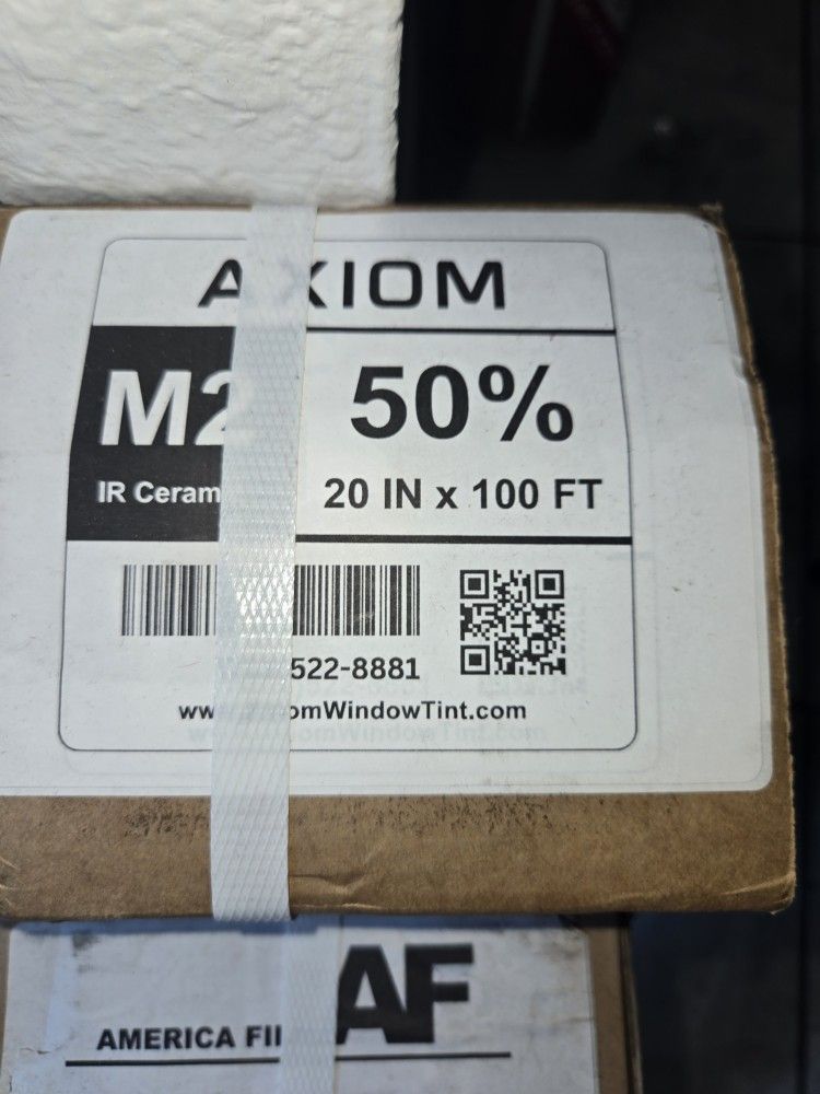 3 rolls of 20"×100' Axiom M2 50% Film
