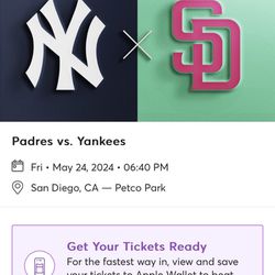 Padres vs Yankees Friday May 24