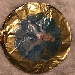 Cinderella Mylar Balloons 