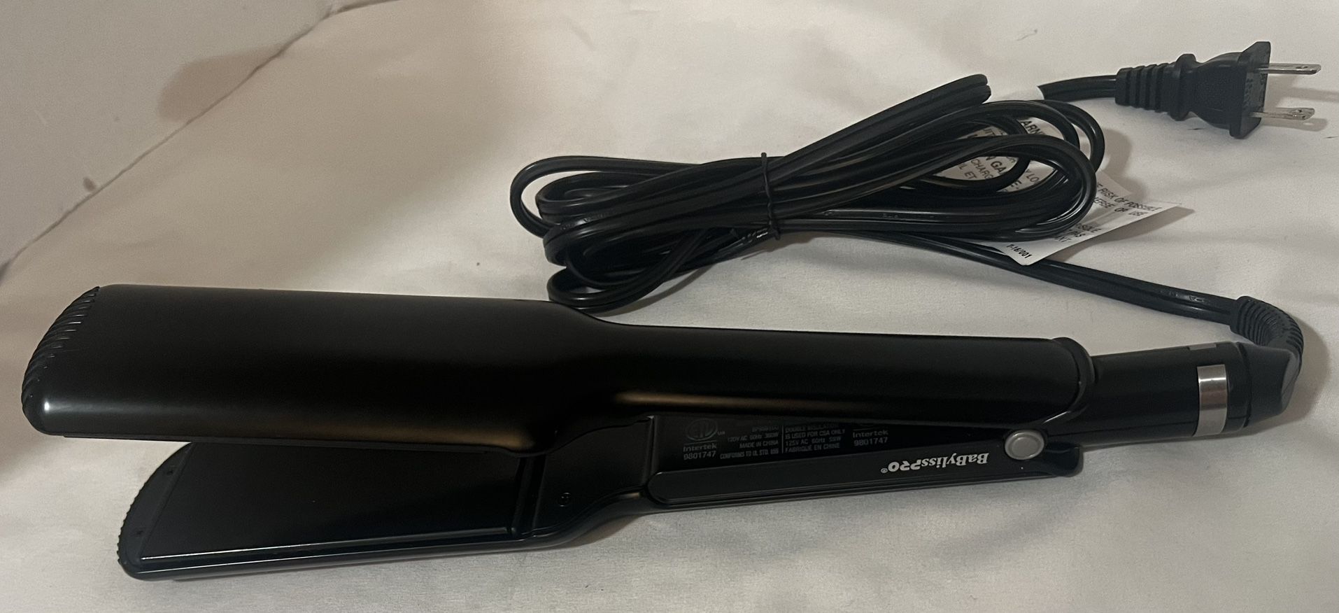 BaBylissPRO Porcelain Flat Iron Hair Straightener, Hair Straightener Iron