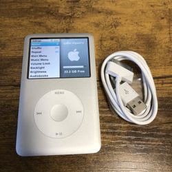 iPod Classic 6th gen 160gb silver #2349