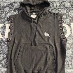 Junya Watanabe X Stussy black hooded vest size medium