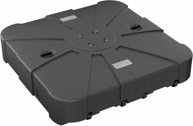 2330c  Deconk 265 Lbs Cantilever Outdoor Patio Umbrella Base Umbrellas Stand, 34” with 4 Wheels, Moveable, Easy to Fill, Groove Handle, Heavy Duty, Sa