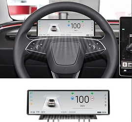 Head Up Display for Tesla Model 3 2017-2023 Model Y 2019-2024 with Wireless/Wired Carp