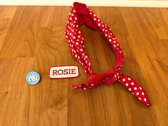 Rosie the Riveter costume accessories