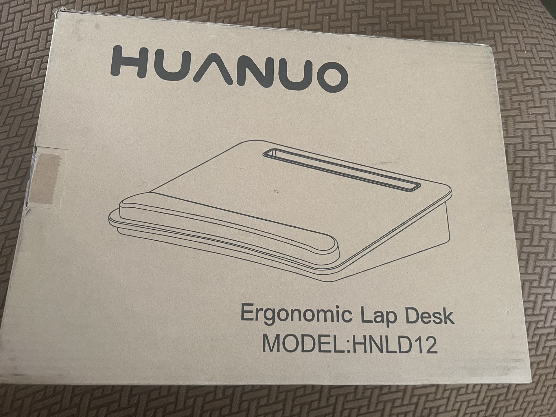 New Huanuo Portable Lap Laptop Desk With Pillow Cushion, For 15.6in Laptop 