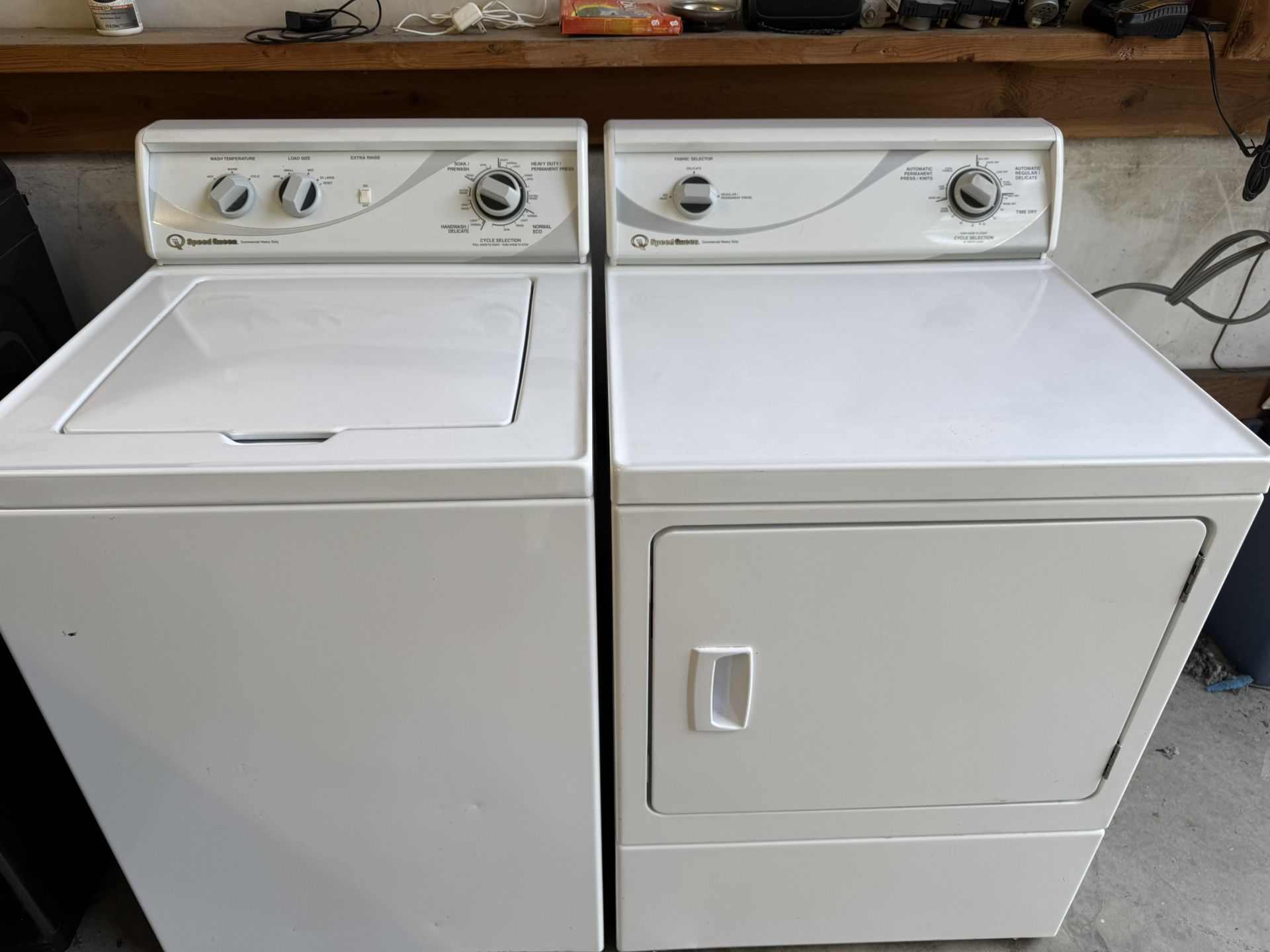 Speed Queen Washer&Dryer