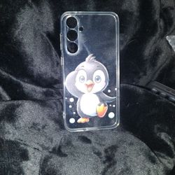New Clear With A Penguin Phone Case 