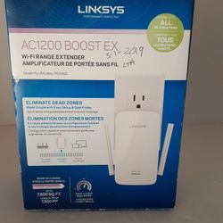 Linksys AC1200 Boost EX Dual-Band Wi-Fi Range Extender (RE6400)


