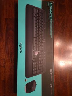 Logitech wireless keyboard and mouse