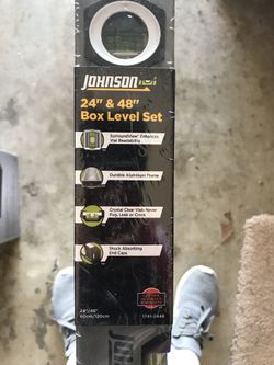 24” AND 48” BOX LEVEL SET