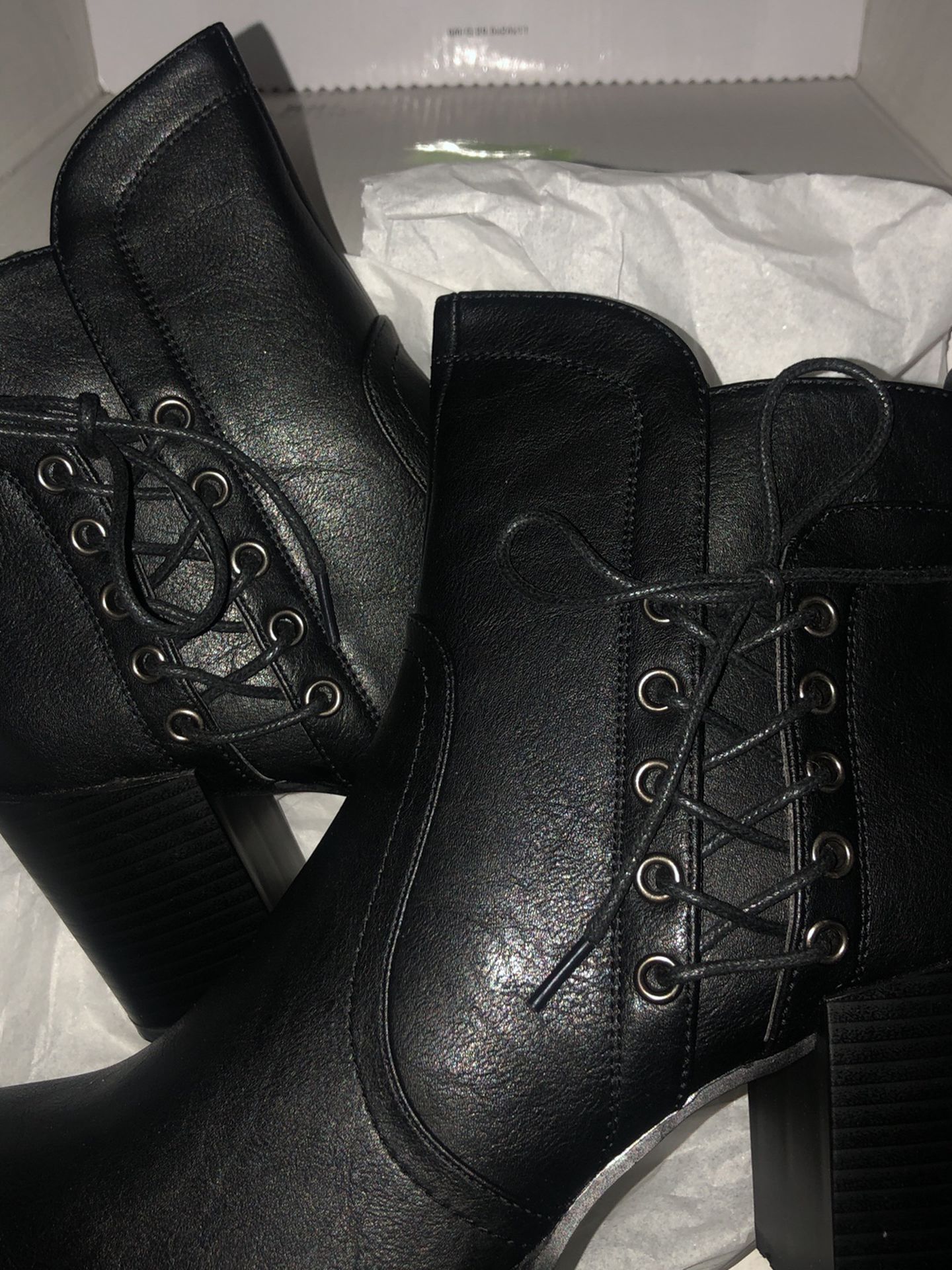 Black Boots Brand New Size 10