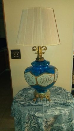 Vintage bubble base lamp